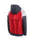 Men's Red Liverpool Windrunner Hoodie Full-Zip Jacket