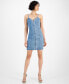 Фото #1 товара Платье джинсовое мини с молнией Guess Raye для женщин