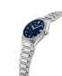 ფოტო #2 პროდუქტის Women's Swiss Automatic Highlife Diamond (1/2 ct. t.w.) Stainless Steel Bracelet Watch 34mm