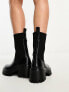 Фото #3 товара Simmi London Larkin sock Chelsea boot in black