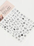 Фото #2 товара Аксессуары для ногтей INKED by Dani - набор наклеек для маникюра в стиле татуировки черно-белого цвета