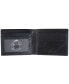 Фото #6 товара Men's Bellagio Collection Left Wing Bifold Wallet