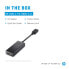 Фото #10 товара HP USB-C to HDMI 2.0, Black, 111.2 mm, 44.2 mm, 17.1 mm, 31 g