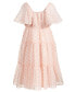 Фото #2 товара Платье для малышей Nannette Платье средней длины из металлического шифона с тире