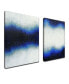 'Currents and Tides' 2 Piece Canvas Wall Art Set