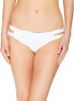 Фото #2 товара Roxy Women's 188412 Solid Softly Love Reversible Bikini Bottom Swimwear Size L