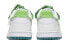 【定制球鞋】 Nike Dunk Low 青提气泡 清爽 夏日感 简约 百搭 低帮 板鞋 GS 白绿 / Кроссовки Nike Dunk Low FD9911-101