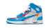 OFF-WHITE x Jordan Air Jordan 1 Retro High OG "UNC" 联名款 解构 高帮 复古篮球鞋 男女同款 北卡蓝