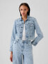 Фото #1 товара Cropped Studded Icon Denim Jacket