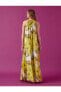 Фото #4 товара Вечернее платье Koton с деталями бахромой и узором