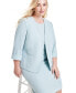 Фото #3 товара Plus Size Rolled-Cuff Open-Front Jacket