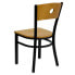 Фото #4 товара Hercules Series Black Circle Restaurant Chair