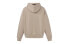 Fear of God Essentials Beige Linen Logo Pullover Hoodie FOG-FW21-106