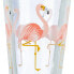 Фото #8 товара Стаканы для напитков Relaxdays 4er Set Glasbecher Flamingo
