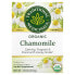 Фото #1 товара Organic Chamomile, Caffeine Free, 16 Wrapped Tea Bags, 0.74 oz (20.8 g)