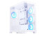 Фото #2 товара Sama AR01-RGB-W White Dual USB3.0 and Type C, Dual Tempered Glass Micro -ATX Tow