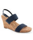 Фото #1 товара Women's Paxton Buckle Strap Wedge Sandals