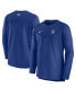 Men's Royal New York Mets Authentic Collection Game Time Performance Half-Zip Top