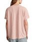 ფოტო #2 პროდუქტის Women's Bronco Graphic Boyfriend T-Shirt