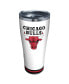 Фото #1 товара Стакан из нержавеющей стали "Chicago Bulls" 30 унций от Tervis Tumbler