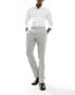 Фото #3 товара Shelby and Sons tailored trouser in light grey co-ord