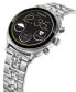 ფოტო #4 პროდუქტის Unisex CZ Smart Wear OS Stainless Steel Bracelet Smart Watch 41mm