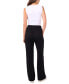 ფოტო #4 პროდუქტის Women's Knit Pull-On Wide-Leg Pants