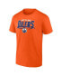 Men's Orange Edmonton Oilers Local T-shirt