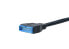 Фото #5 товара Akasa USB 3.0 to USB 2.0 adapter cable - 0.1 m - Black