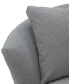Фото #5 товара CLOSEOUT! Gympson Fabric Swivel Chair, Created for Macy's