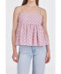 Фото #1 товара Women's Embroidered Sequins Top