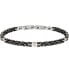 Fashionable men´s steel bracelet Ceramic SACU18