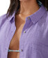 ფოტო #3 პროდუქტის Women's Swing Beach Cover Up Shirt