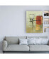 Фото #3 товара Pablo Esteban Rust and Neutral Abstract Canvas Art - 15.5" x 21"