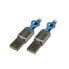 Фото #1 товара Lindy SAS/SATA II Multilane Infiniband Cable - 3m - 3 m - Black