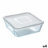 Фото #1 товара Квадратная коробочка для завтраков с крышкой Pyrex Cook & Freeze 2 L 19 x 19 cm Прозрачный Силикон Cтекло (4 штук)