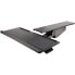 Фото #1 товара Under Desk Keyboard Tray - Full Motion & Height Adjustable Keyboard and Mouse Tray - 10"x26" Platform - Ergonomic Desk Mount Computer Keyboard Tray with Mouse Pad & Wrist Rest - Black - 2000 kg - Steel - 710 mm - 670 mm - 145 mm