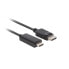 Фото #1 товара Кабель DisplayPort на HDMI Lanberg CA-DPHD-11CC-0050-BK Чёрный