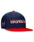 ფოტო #1 პროდუქტის Men's Navy, Red Washington Capitals Authentic Pro Rink Two-Tone Snapback Hat