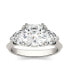 Фото #3 товара Кольцо Charles & Colvard 3 Ct. White Gold