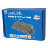 Фото #3 товара Кабель USB LogiLink UA0141A 2.0 480 Mbit/s черный металлический 1 м RoHS