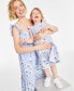 Фото #2 товара Toddler & Little Girls Cotton Smocked Dress, Created for Macy's