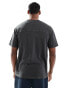 Фото #3 товара Superdry Contrast stitch pocket t-shirt in washed black