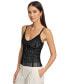 Фото #3 товара Women's Striped Knit Camisole