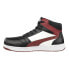 Фото #3 товара Puma Safety Frontcourt Mid Electrical Hazard Composite Toe Work Mens Black, Red