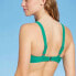 Women's V-Wire Bralette Bikini Top - Shade & Shore Green Jewel M