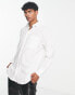 Фото #1 товара ADPT oversized cotton poplin shirt with pocket in white