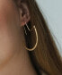 Bhavani Gold-Tone Dot Threader Earrings