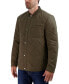 Фото #1 товара Men's Diamond Quilted Rain Jacket