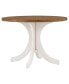 Фото #6 товара Mid-Century Solid Wood Round Dining Table For Small Places, Table